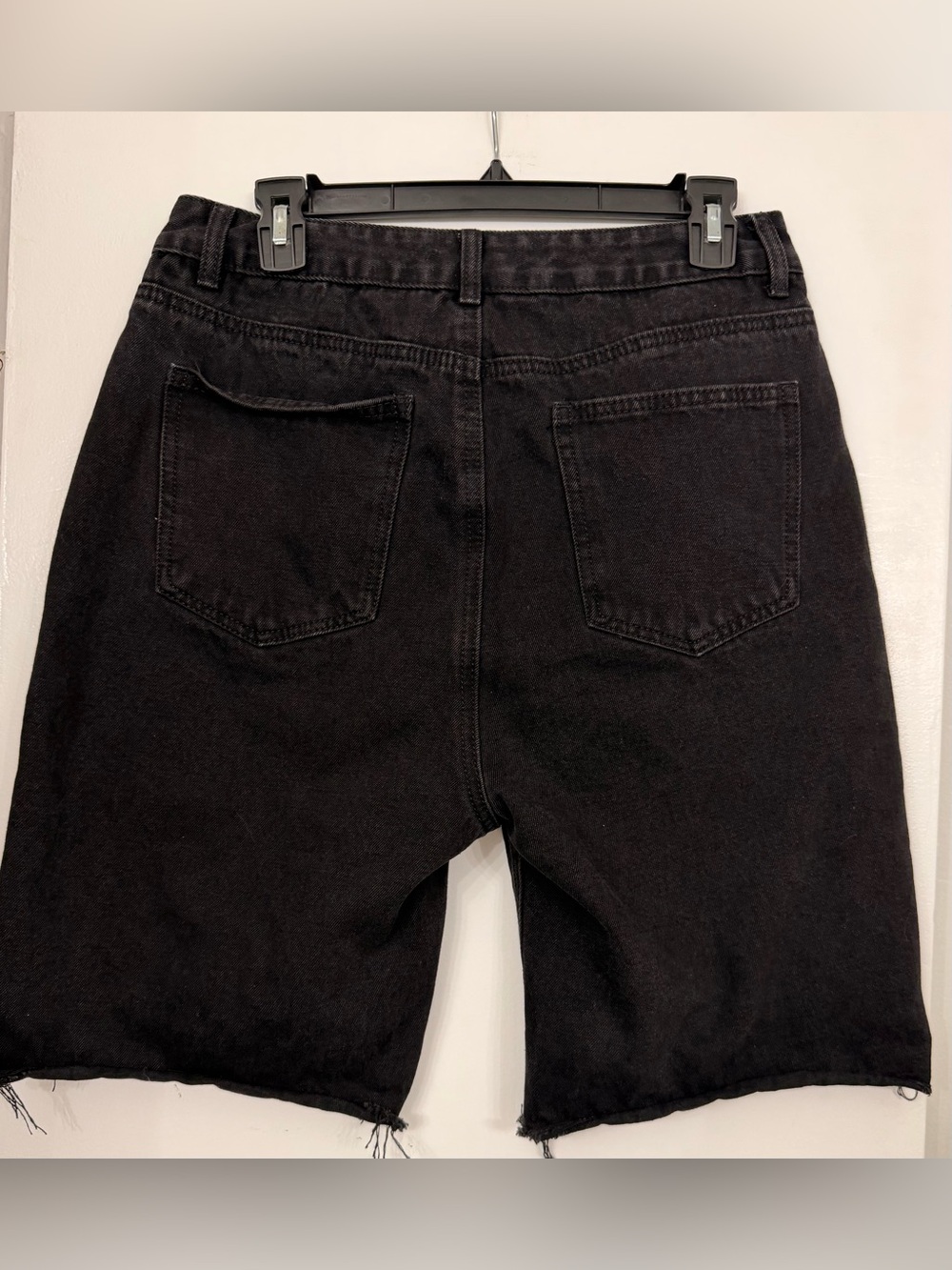 DISSH High-Rise Black Denim Shorts Black Size US 10 - Picture 4 of 9